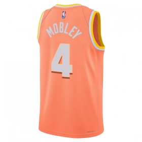 Canotte Uomo Cleveland Cavaliers Evan Mobley Nike 2025-26 City Edition Arancia Swingman
